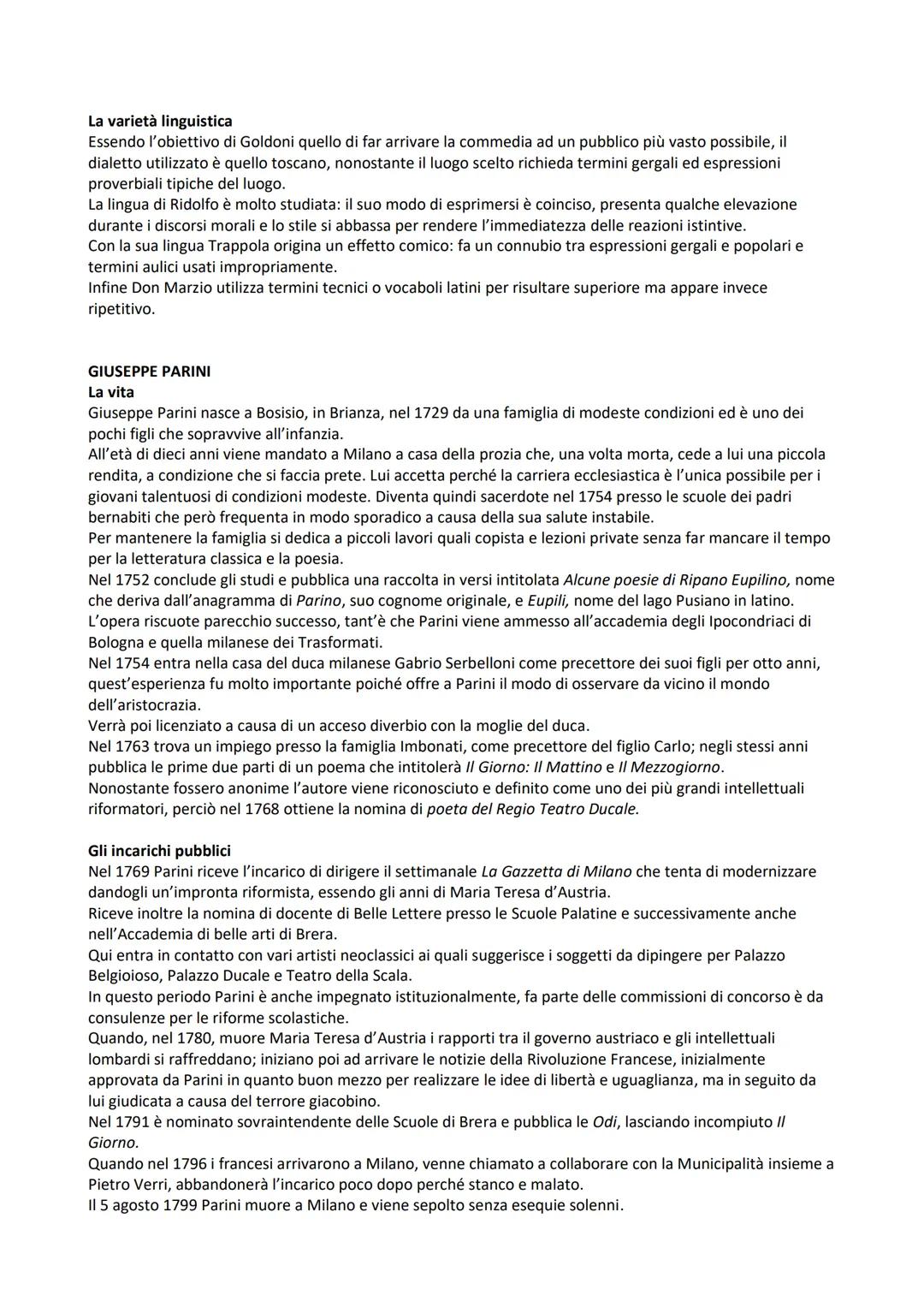 # CARLO GOLDONI

La vita

Una giovinezza irrequieta

Carlo Goldoni nasce a Venezia nel 1707 da una famiglia borghese, sin dall'infanzia risu