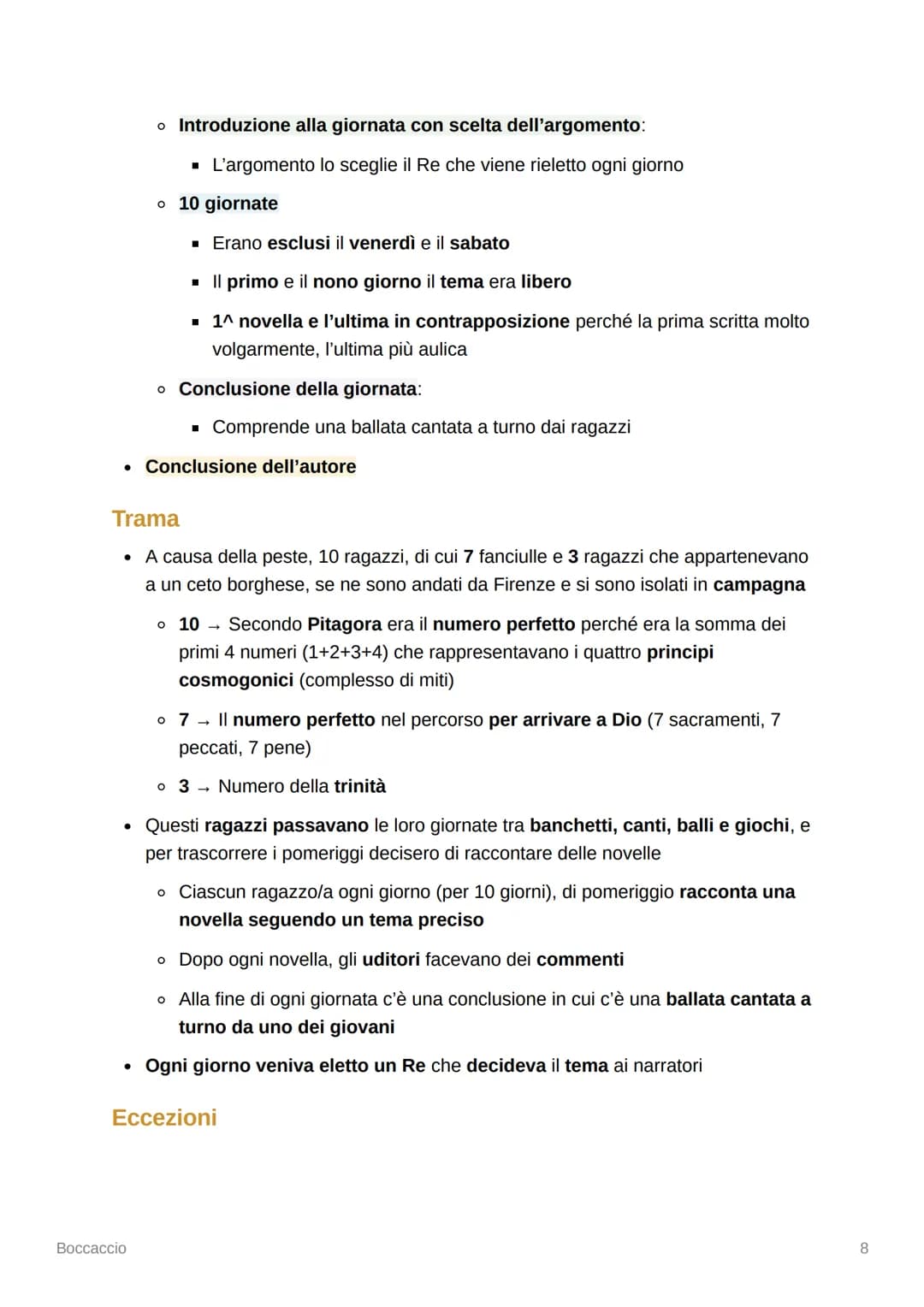 2
Boccaccio
Nato nel 1313 ad Certaldo o Firenze (non si sa)
Morto nel 1375
La vita
1. Nacque nel 1313 forse a Certaldo o forse a Firenze
2. 