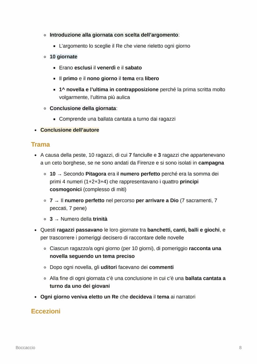 2
Boccaccio
Nato nel 1313 ad Certaldo o Firenze (non si sa)
Morto nel 1375
La vita
1. Nacque nel 1313 forse a Certaldo o forse a Firenze
2. 