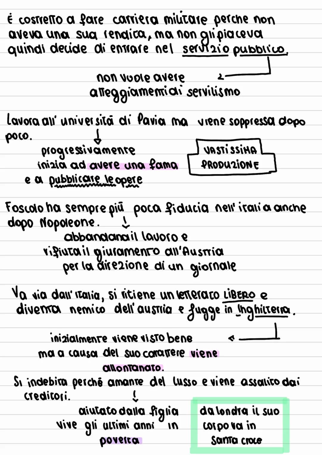 UGO FOSCOLO
Si trova a cavallo Tra 700 e 800, homo ribelle e
dal carattere focoso.
mmmmm
-> senso di inquetudine, malinconia e Tristezza.
1
