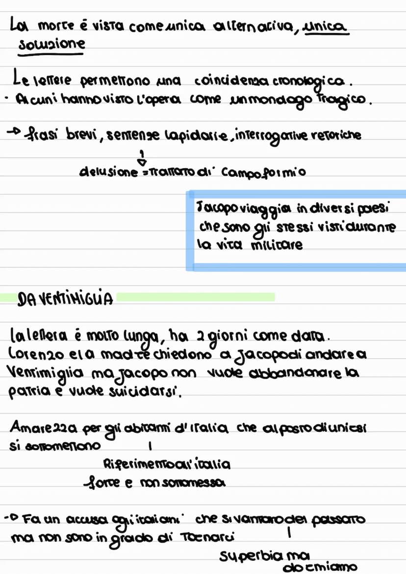 UGO FOSCOLO
Si trova a cavallo Tra 700 e 800, homo ribelle e
dal carattere focoso.
mmmmm
-> senso di inquetudine, malinconia e Tristezza.
1
