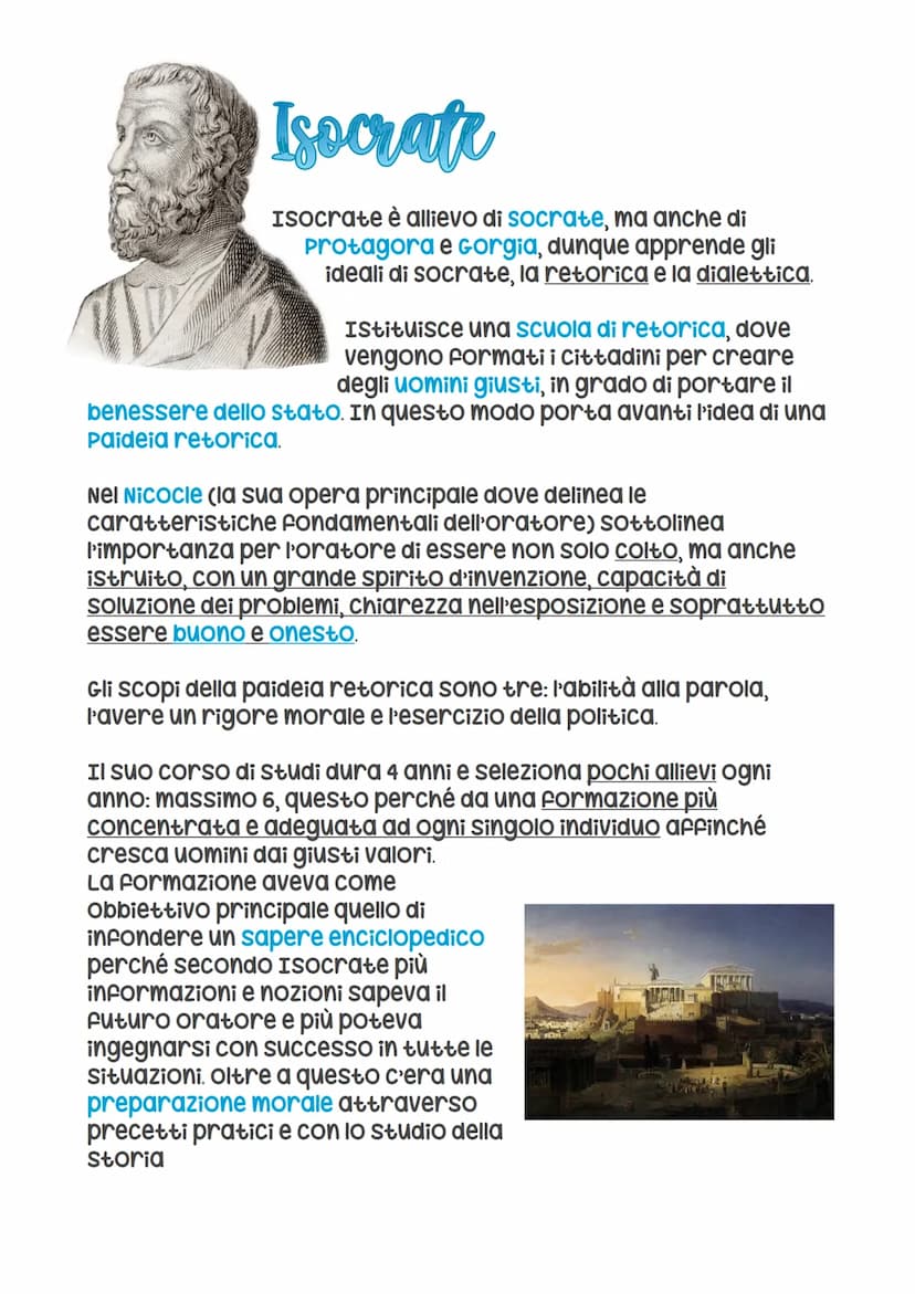 Platone
=vita=
Platone è il soprannome di Aristocle e deriva
da "platos"-ampio, probabilmente perché
aveva una fronte ampia. Nasce in una fa