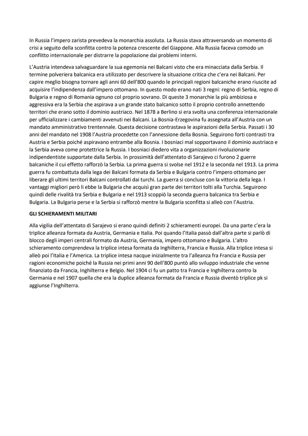 CAUSE PRIMA GUERRA MONDIALE
IMPERIALISMO COLONIALE
Per capire le cause che portarono alla prima guerra mondiale bisogna partire dalla second