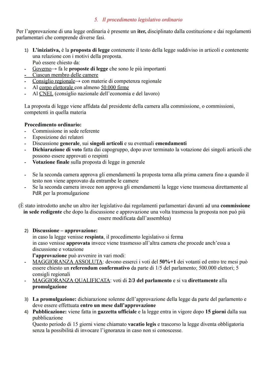 # IL PARLAMENTO

1. La struttura del Parlamento

Il Parlamento è un organo costituzionale che ha la funzione legislativa, ovvero quella di a
