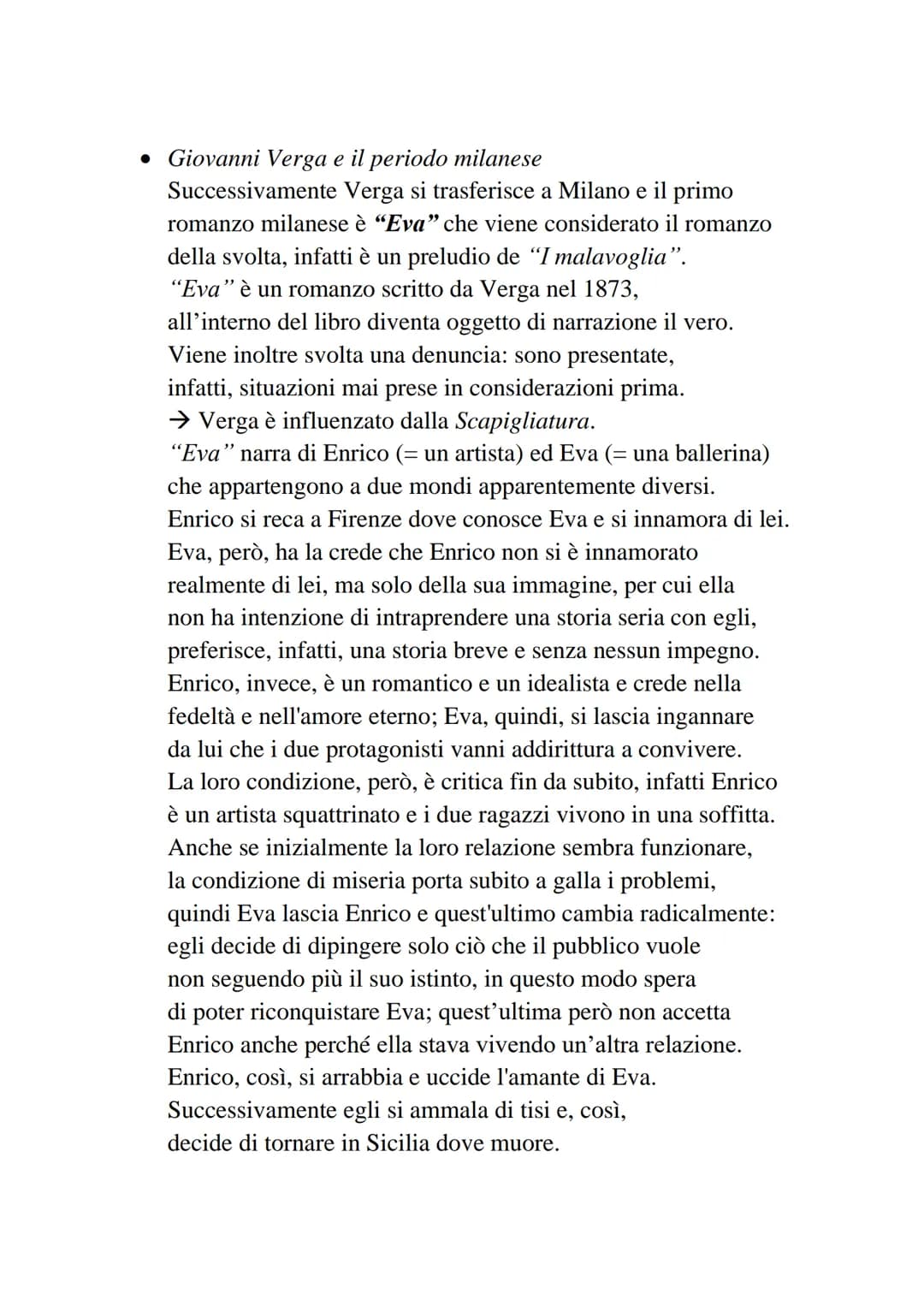 La Scapigliatura
La scapigliatura è un movimento letterario che si sviluppa
soprattutto in Italia a Milano, subito dopo l'unità d'Italia.
Il