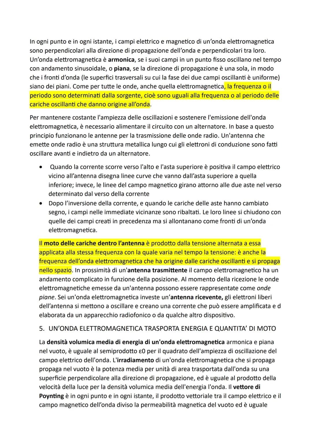 CAPITOLO 24: LE ONDE ELETTROMAGNETICHE
1. IL CAMPO ELETTRICO INDOTTO
La circuitazione del campo elettrico indotto calcolata lungo un circuit