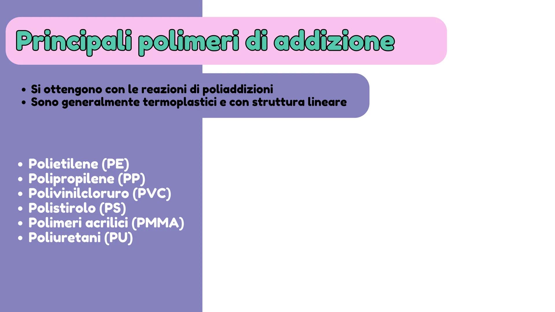 Argomento di chimica, capitolo 20
I POLIMERI
"Cosa sono e a cosa servono?"
TTT LE PRINCIPALI
DOMANDE CHE CI
PONIAMO
Cosa sono i polimeri?
So