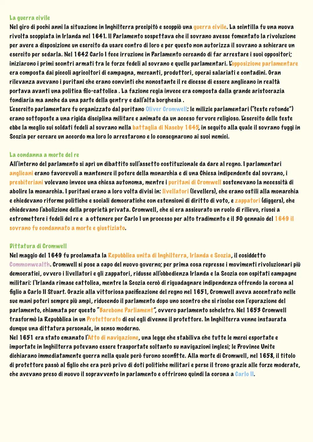 La rivoluzione inglese
L'inghilterra dai Tudor agli Stuart: il regno di Giacomo I
Poiché Elisabetta I non aveva eredi diretti, fu Giacomo VI