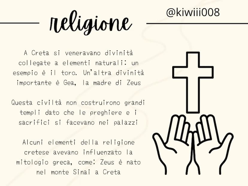I CRETESI
@kiwiii008 @kiwiii008
I cretesi
Dal III millennio a. C. si sviluppò nell'isola di Creta
la civiltà minoica, caratterizzata da citt