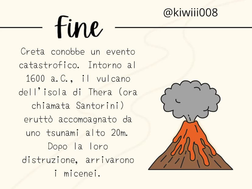 I CRETESI
@kiwiii008 @kiwiii008
I cretesi
Dal III millennio a. C. si sviluppò nell'isola di Creta
la civiltà minoica, caratterizzata da citt