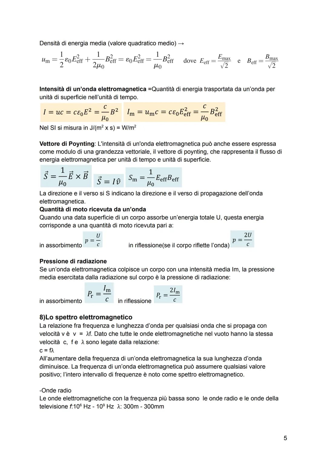 La teoria di Maxwell
1)La sintesi dell'elettromagnetismo
La teoria di Maxwell si fonda su quattro equazioni che collegano le variazioni del 