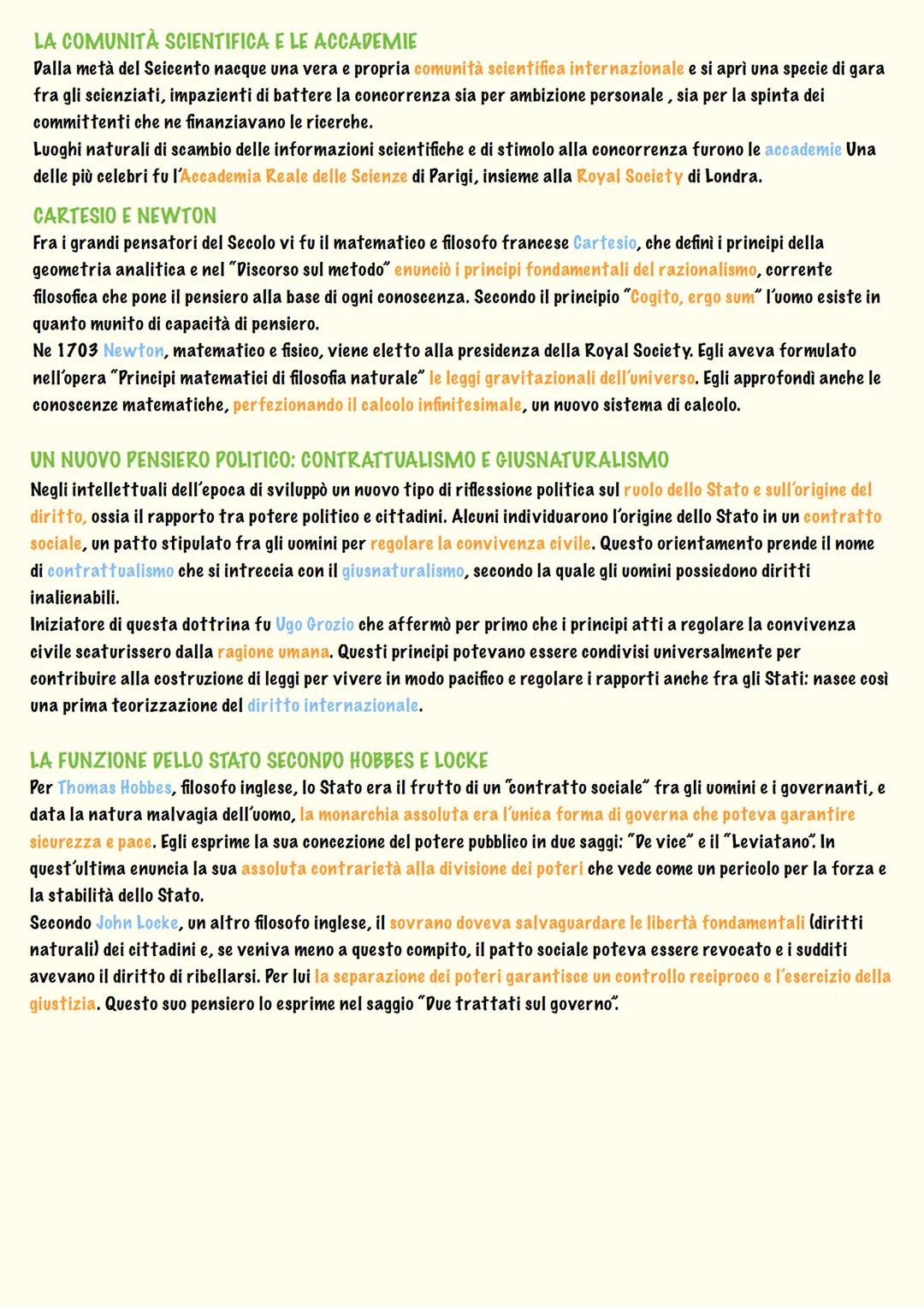 Il Seicento
LA CRISI NEL SEICENTO
Il Seicento è considerato un secolo di crisi generale per l'Europa, ma lo stato di crisi economica, social