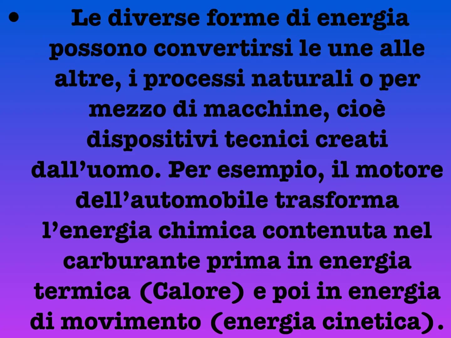 Il lavoro Che cos'è un lavoro?
É quando una forza agendo su un corpo provoca uno spostamento
In Fisica il Lavoro è il prodotto della forza (