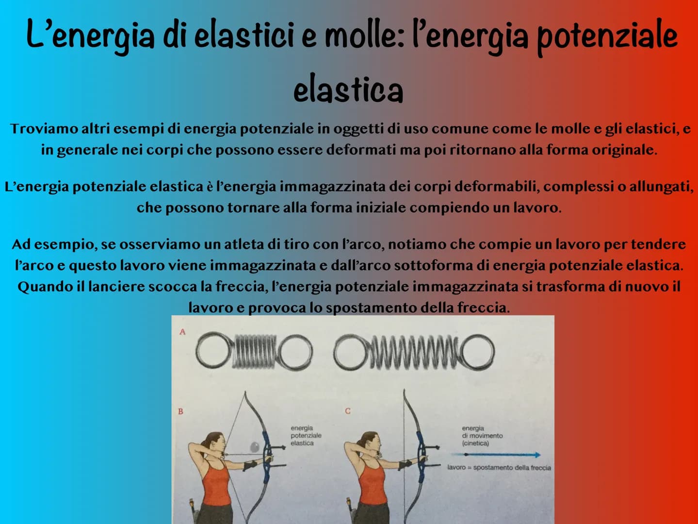 Il lavoro Che cos'è un lavoro?
É quando una forza agendo su un corpo provoca uno spostamento
In Fisica il Lavoro è il prodotto della forza (