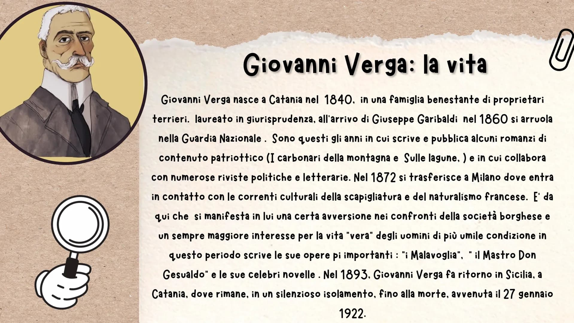 B
\\/
GIOVANNI
VERGA
A
cura di Nicolò
Castagno
0
Y H
%0
000
ACQUEDOWY
ILL
11111
IL SECONDO 800
Nel secondo 800 l' Europa visse un momento di