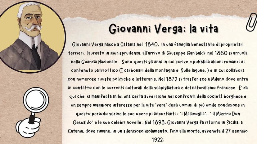 B
\\/
GIOVANNI
VERGA
A
cura di Nicolò
Castagno
0
Y H
%0
000
ACQUEDOWY
ILL
11111
IL SECONDO 800
Nel secondo 800 l' Europa visse un momento di