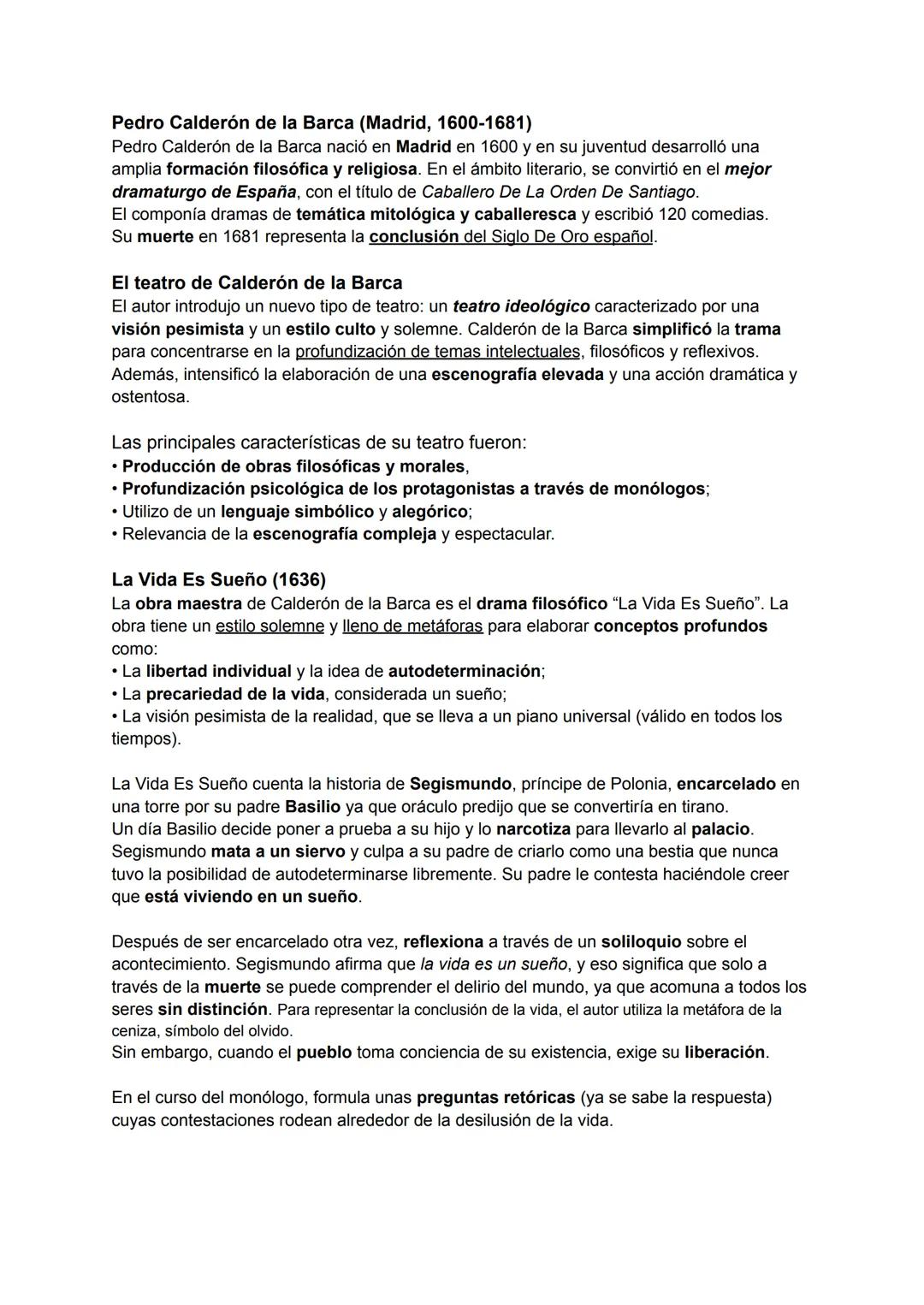 El Barroco
En el siglo XVII se desarrolló en Italia el movimiento literario del Barroco.
El Barroco es una corriente caracterizada por un fu
