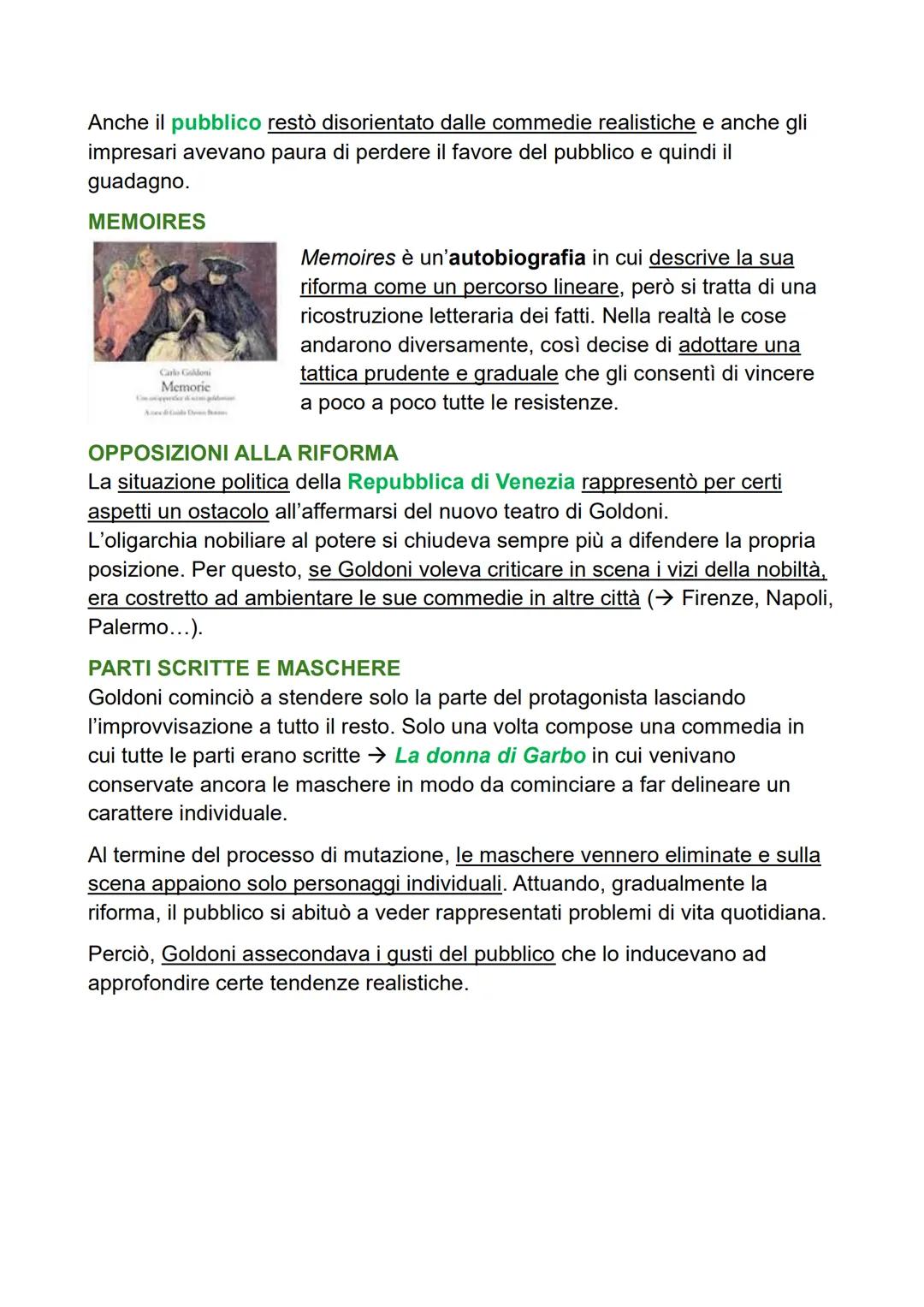 CARLO GOLDONI
Goldoni non fu propriamente un illuminista, ma
visse in quel contesto storico e ne assorbì le
tendenze culturali. Nelle sue op