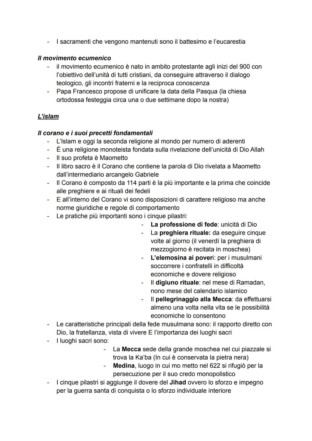 Le religioni
L'esperienza religiosa
Un'esperienza intensa e coinvolgente
L'esperienza religiosa è una delle più intense e coinvolgenti che l