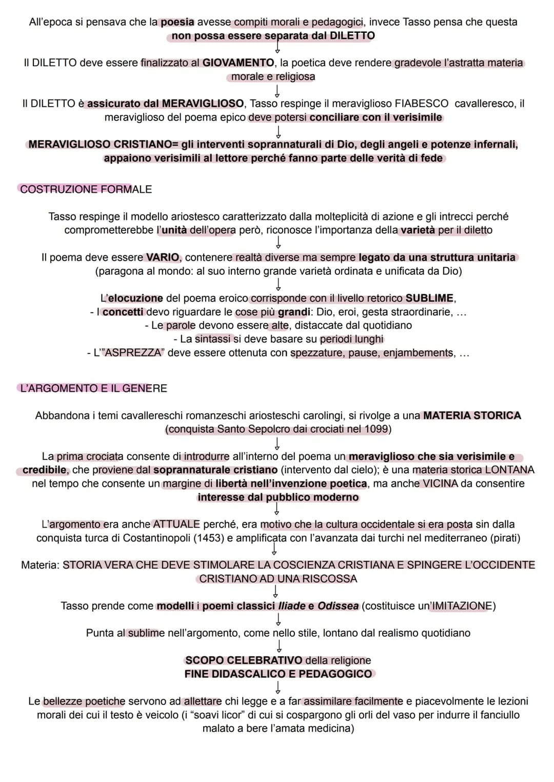 VITA non studiare, solo sapere a grandi linee
TORQUATO TASSO
Nacque nel 1544
Il padre, di nobile famiglia bergamasca, era gentiluomo di cort