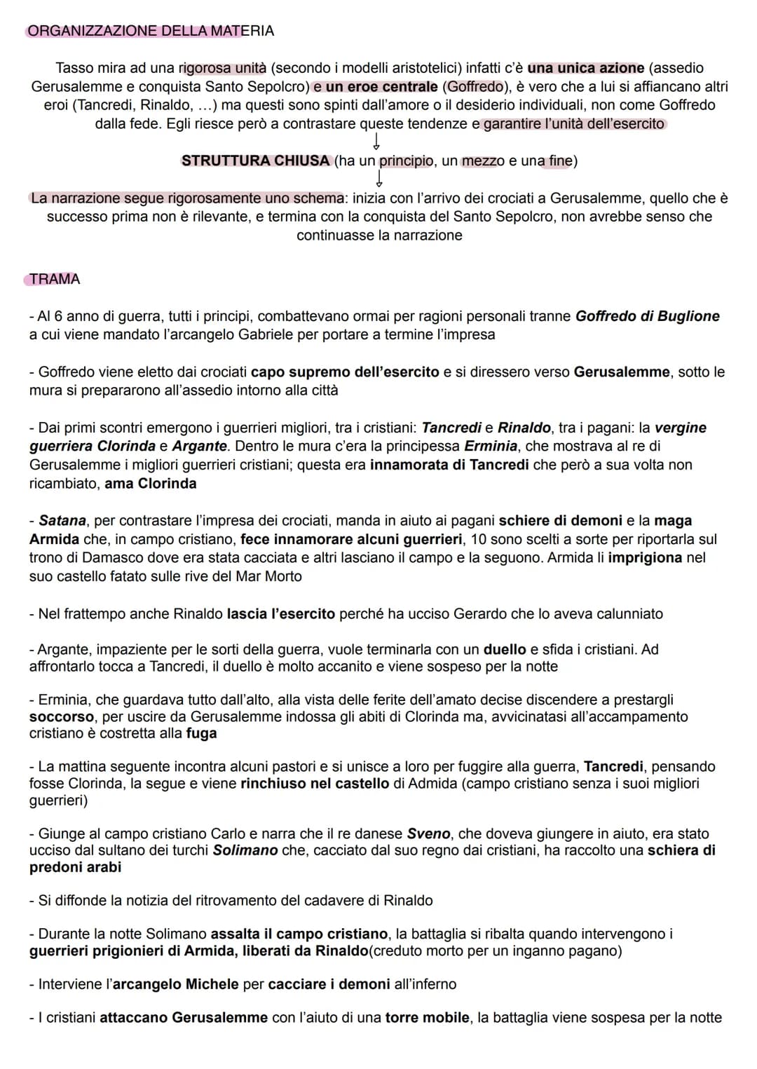 VITA non studiare, solo sapere a grandi linee
TORQUATO TASSO
Nacque nel 1544
Il padre, di nobile famiglia bergamasca, era gentiluomo di cort