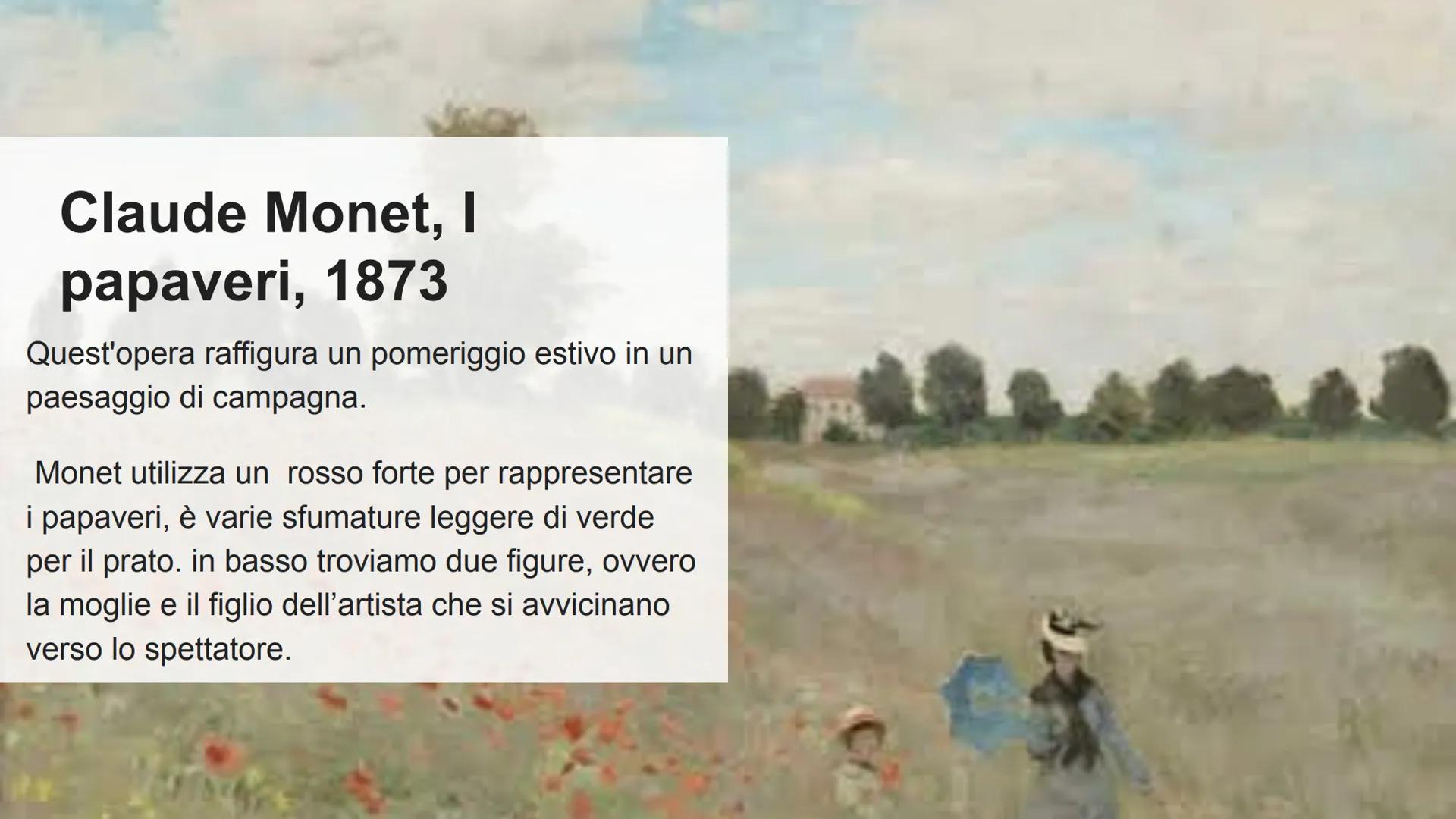 IMPRESSIONISMO Che cos'è l'
impressionismo?
L'impressionismo è un movimento artistico che nasce a
Parigi nel 1874 grazie al fotografo Nadar 