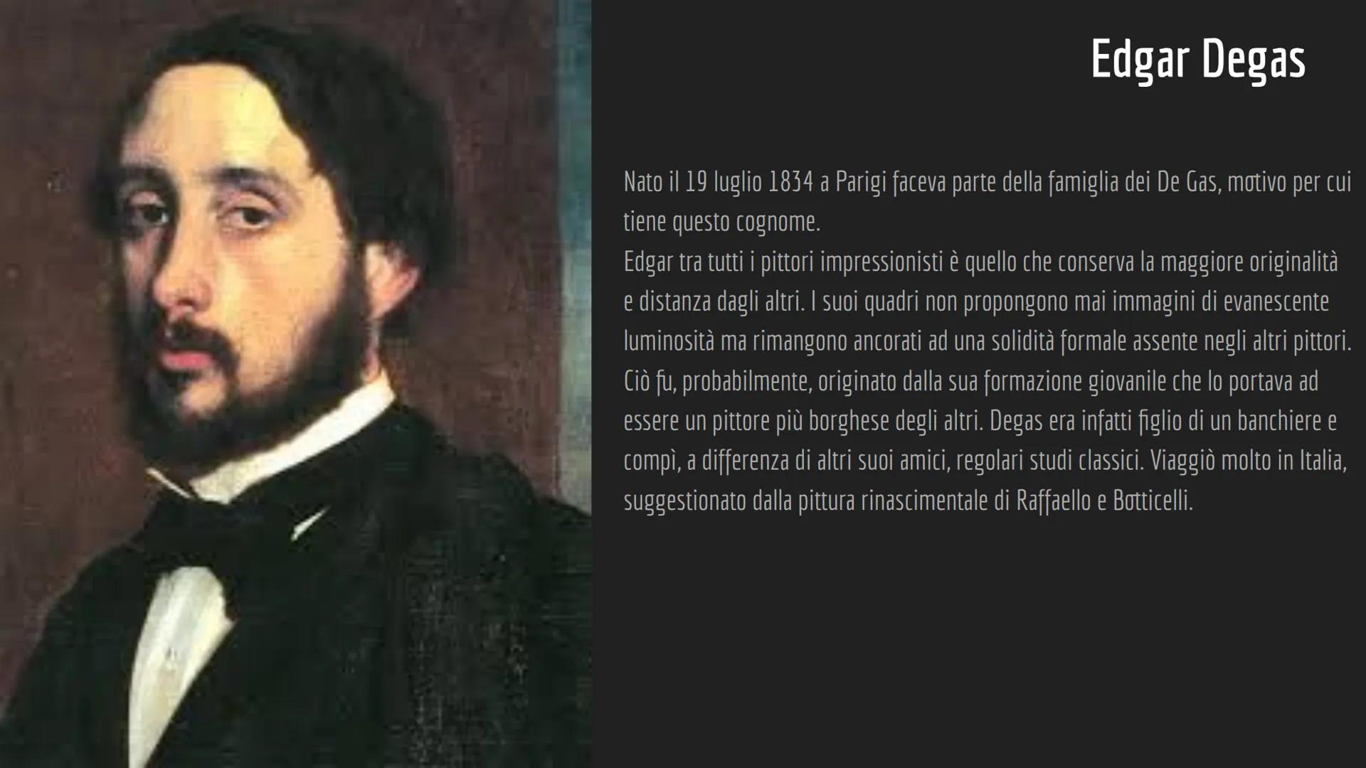 IMPRESSIONISMO Che cos'è l'
impressionismo?
L'impressionismo è un movimento artistico che nasce a
Parigi nel 1874 grazie al fotografo Nadar 