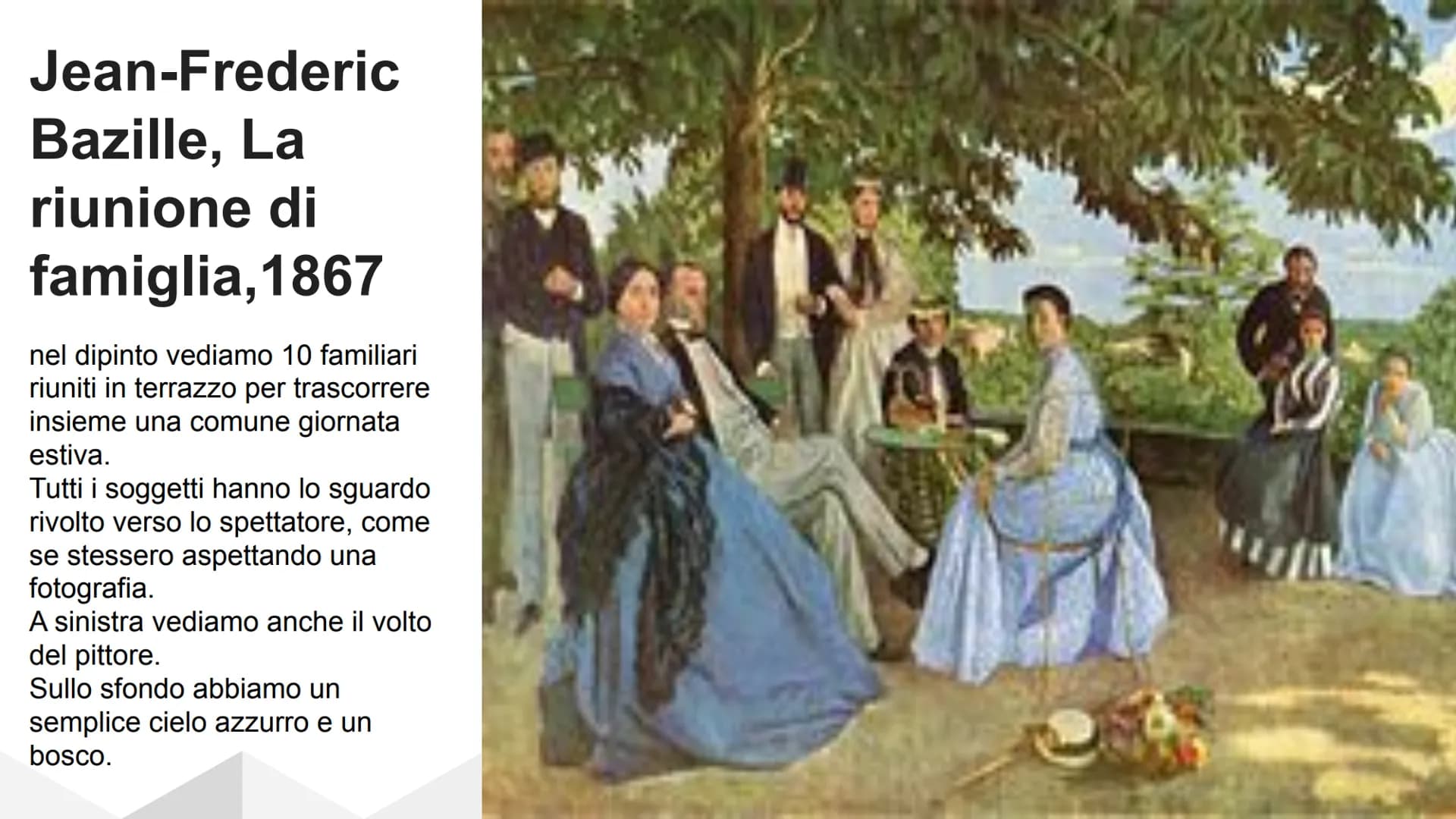 IMPRESSIONISMO Che cos'è l'
impressionismo?
L'impressionismo è un movimento artistico che nasce a
Parigi nel 1874 grazie al fotografo Nadar 