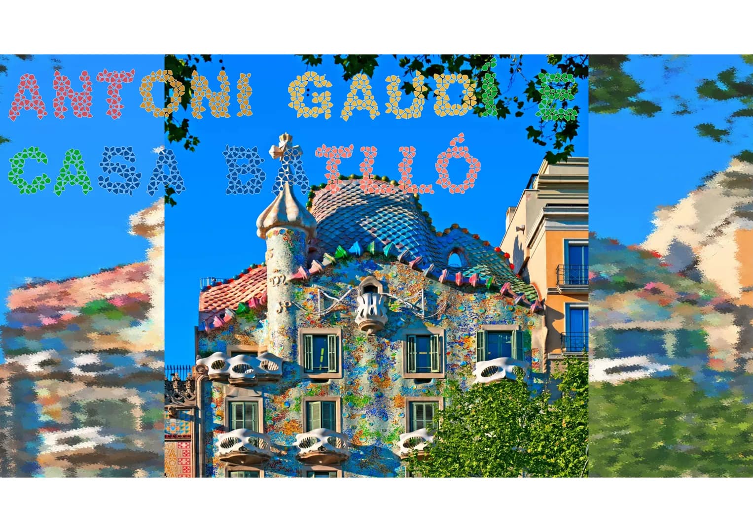 ANTONI GAUDUS
122 ANTONI GAUDÍ
Antoni Gaudí è nato a Reus il 25 giugno 1852 ed è morto
a Barcellona il 10 giugno 1926, è stato un architetto
