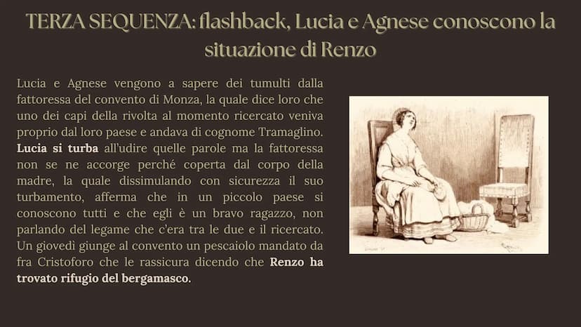 PROMESSI SPOSI
Capitolo 18 PRIMA SEQUENZA: perquisizione della casa di Renzo
È il 13 novembre 1628 e il Capitano di
giustizia di Milano mand
