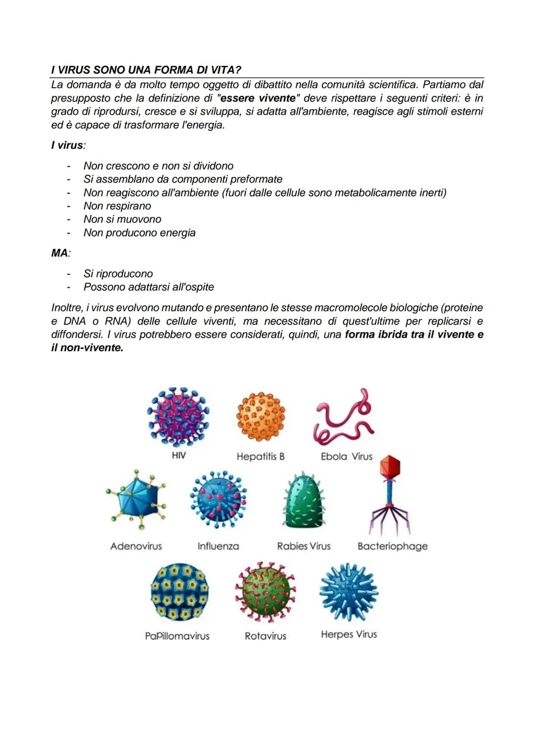 LA GENETICA DEI VIRUS
I virus sono parassiti endocellulari obbligati, che non possono riprodursi al di fuori della
cellula ospite che infett