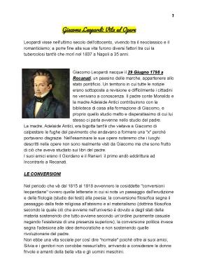 Know Giacomo Leopardi: Vita ed Opere thumbnail