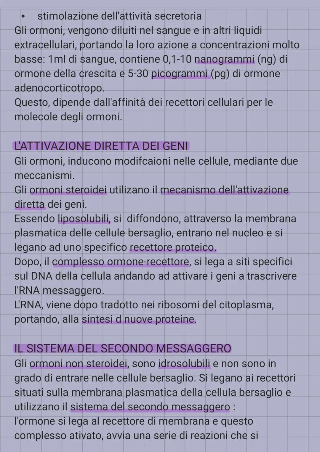 IL SISTEMA ENDOCRINO
E' in sinergia con il sistema nervoso, coordina e dirtige le
attività cellulari.
Il sistema nervoso, rilascia i neurotr