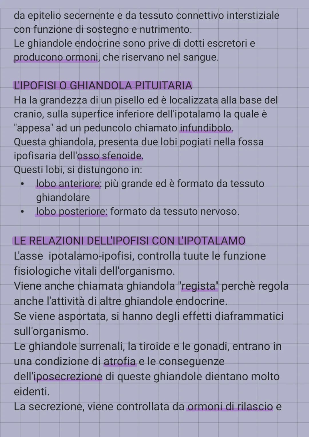 IL SISTEMA ENDOCRINO
E' in sinergia con il sistema nervoso, coordina e dirtige le
attività cellulari.
Il sistema nervoso, rilascia i neurotr