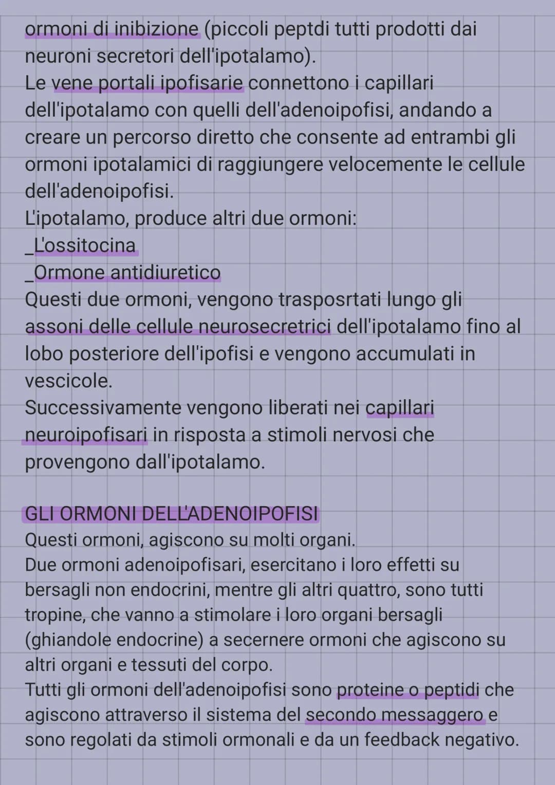 IL SISTEMA ENDOCRINO
E' in sinergia con il sistema nervoso, coordina e dirtige le
attività cellulari.
Il sistema nervoso, rilascia i neurotr