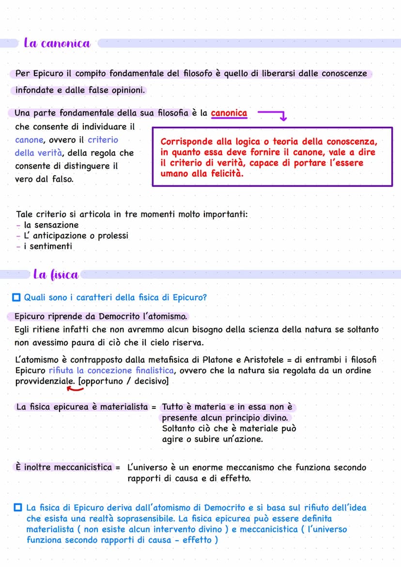 Epicuro nasce nel 341 a.C. a. Samo.
- pare che abbia iniziato ad occuparsi di filosofia a quattordici anni, probabilmente spinto
dalla lettu