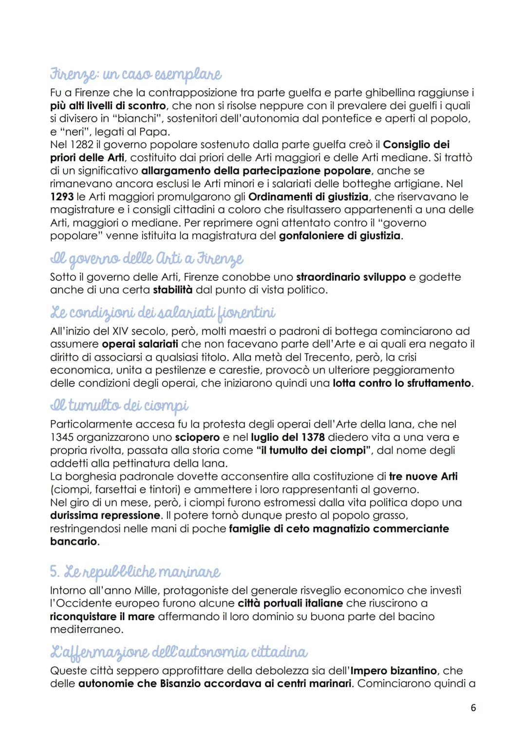 I comuni
1. L'origine dei comuni in Italia e in Europa
Le origini del Comune italiano risalgono all'XI secolo, quando, in seguito al forte
s