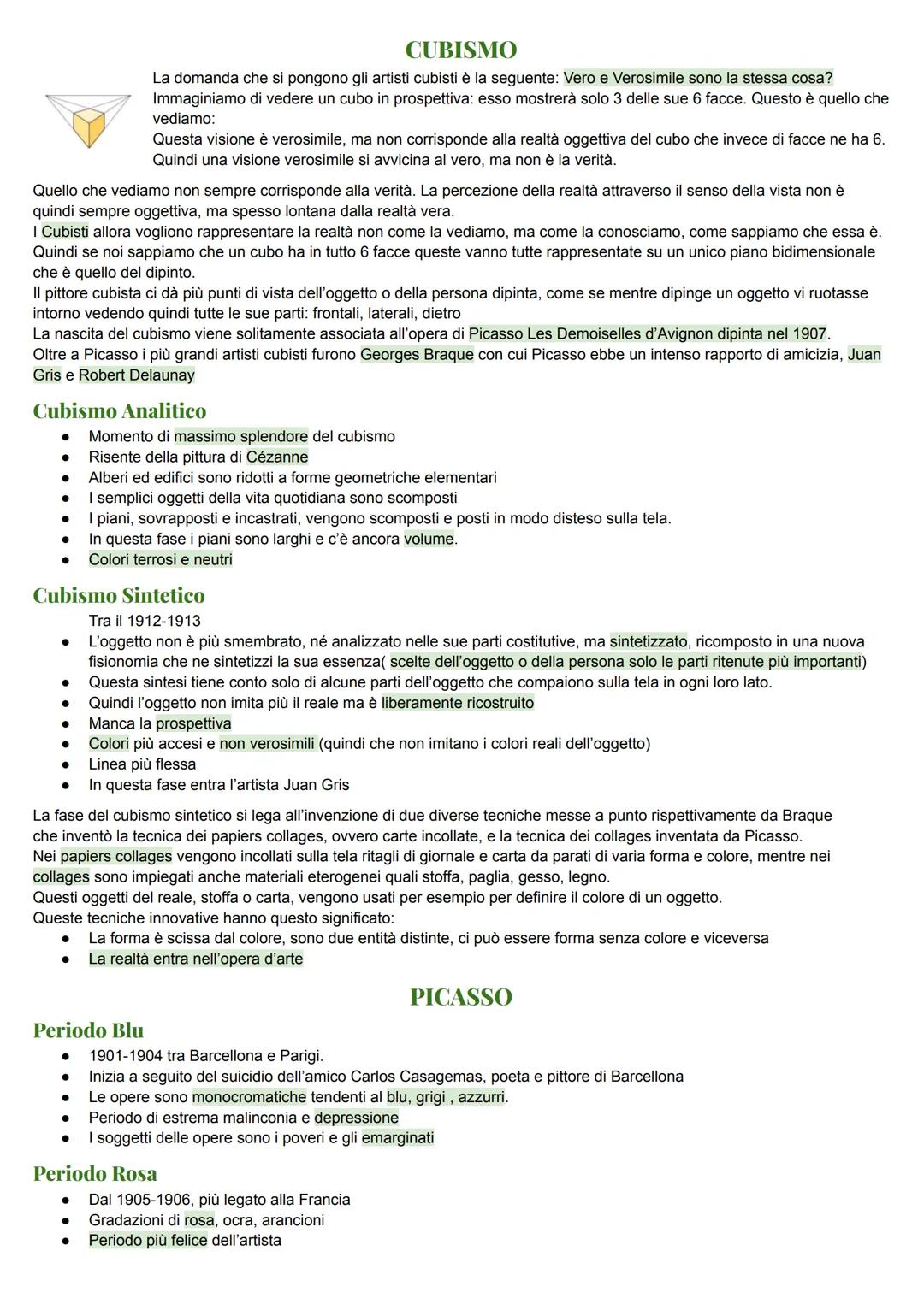 # AVANGUARDIE

Nascono in un contesto ricco di incertezze e contraddizioni. In questo periodo Sigmund Freud con i suoi studi sulla
psicoanal