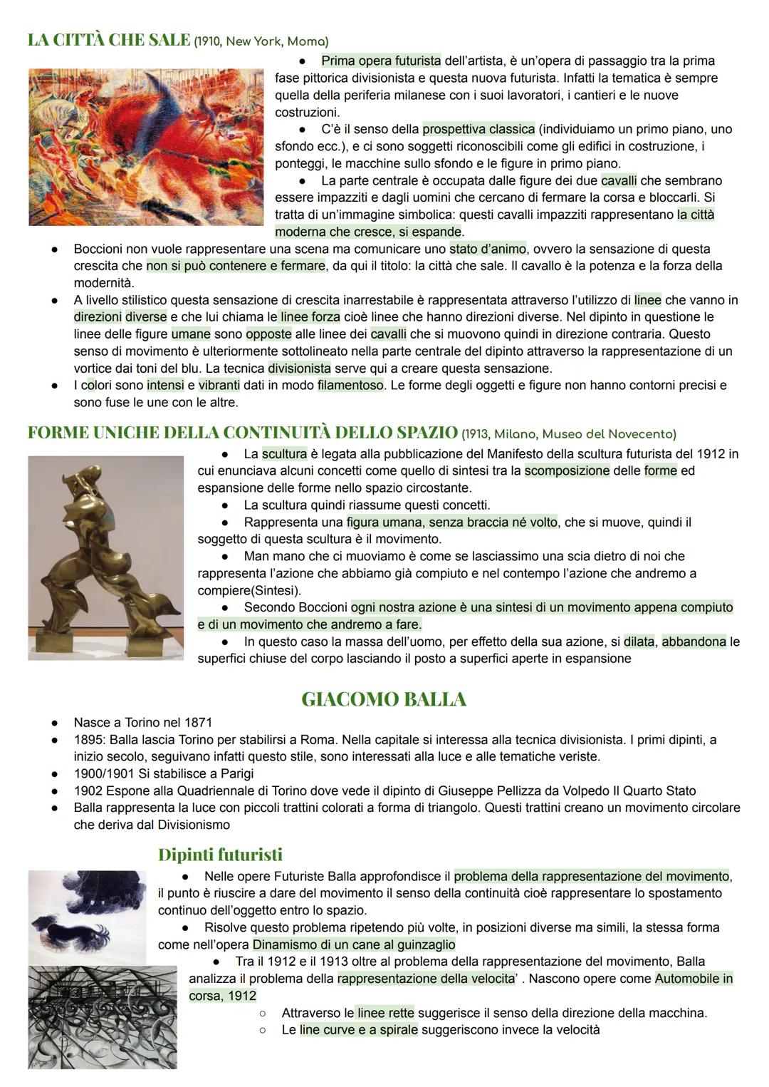 # AVANGUARDIE

Nascono in un contesto ricco di incertezze e contraddizioni. In questo periodo Sigmund Freud con i suoi studi sulla
psicoanal