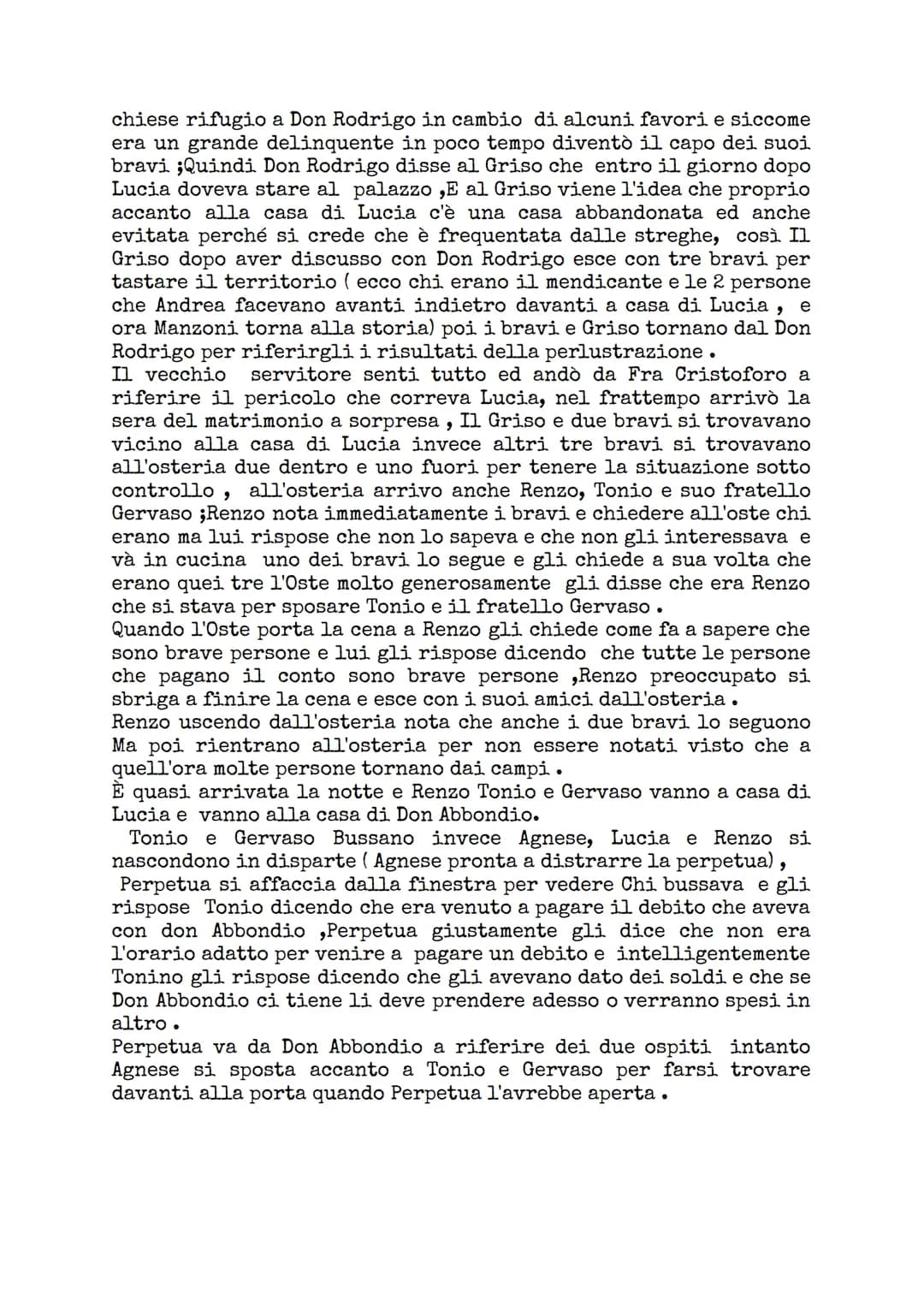 - I Promessi Sposi -
capitolo 5
Fra Cristoforo arriva da Lucia e Agnese e nota che sono molto
preoccupate (Lucia piangeva).
Lucia e Agnese r