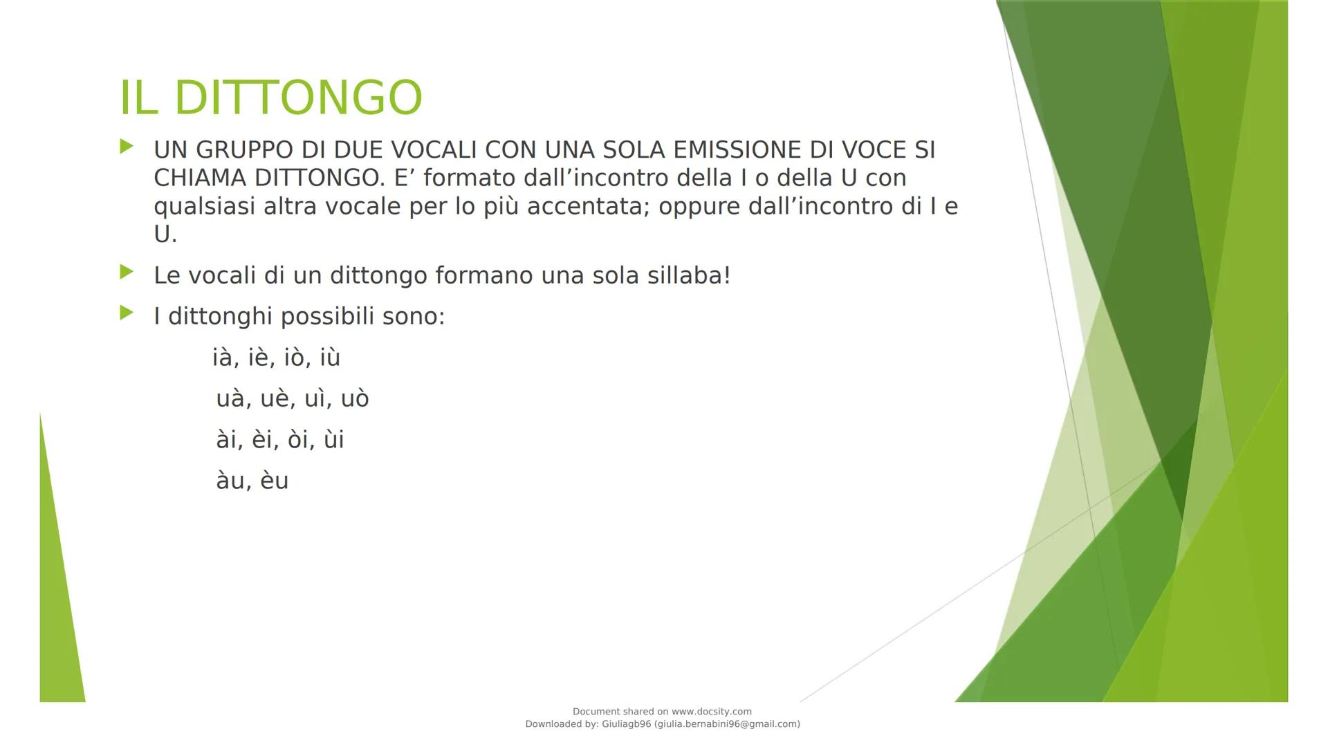 docsity
FONOLOGIA E ORTOGRAFIA
ITALIANA
Italiano
26 pag.
Document shared on www.docsity.com
Downloaded by: Giuliagb96 (giulia.bernabini96@gm