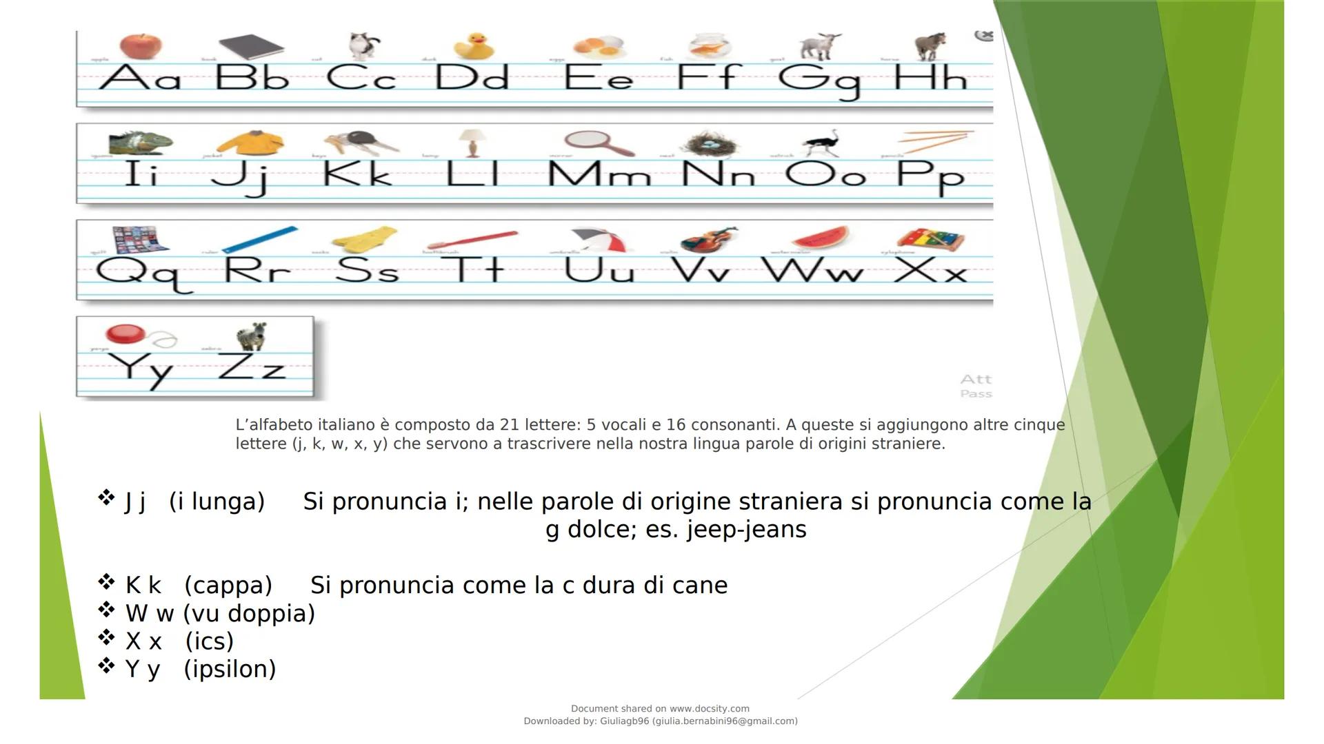 docsity
FONOLOGIA E ORTOGRAFIA
ITALIANA
Italiano
26 pag.
Document shared on www.docsity.com
Downloaded by: Giuliagb96 (giulia.bernabini96@gm