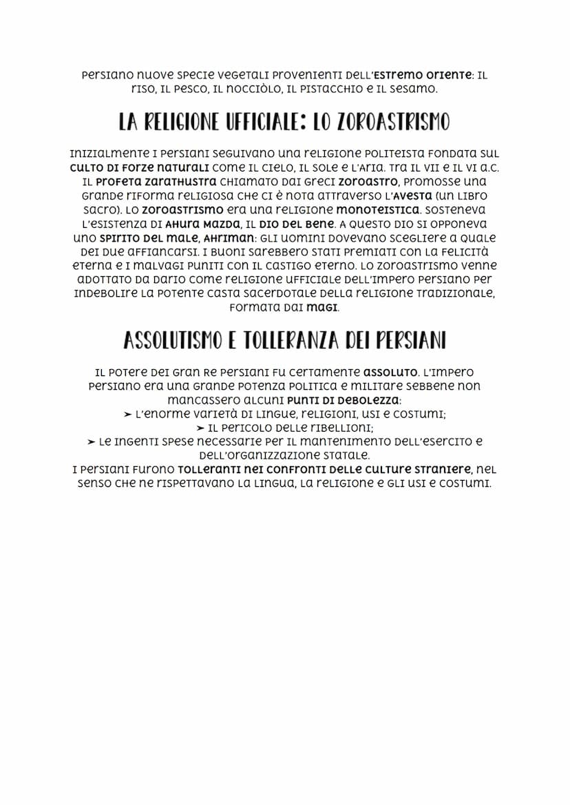 LA FORMAZIONE DELL IMPERO PERSIANO
LE ORIGINI DEI PERSIANI
IN ASIA comincia a FormarsI L'Impero Persiano COSTITUITO DA un
Immenso TerrITORIO