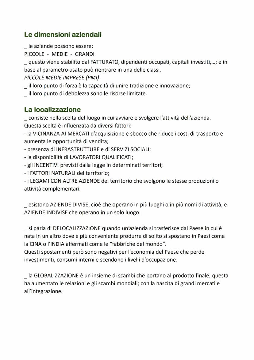 ECONOMIA: L'AZIENDA
Gli elementi costitutivi dell'azienda
_L'azienda è un sistema costituito da:
- l'ASSETTO ISTITUZIONALE: soggetti che dan