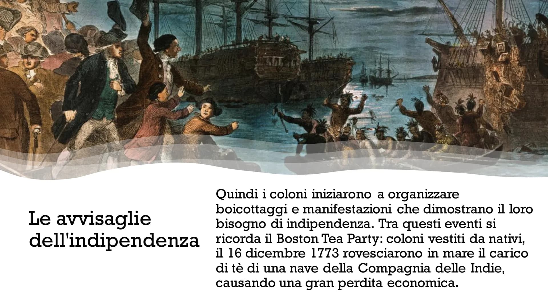 La Rivoluzione Americana
l'Illuminismo e la Dichiarazione d'Indipendenza Mississippi
River
Ohio
River
Gulf of Mexico
New
Hampshire
Pennsylva