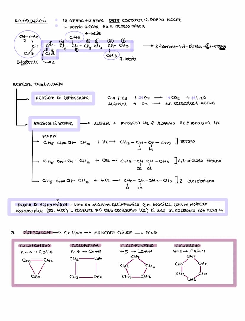 CLASSIFICAZIONE DELLE MOLECOLE ORGANICHE
RAMIFICATE
• LINEARI
C-c-c-c-c-c
I
с
SATURE SOLO Legami SINGOL
Co-c
C-C-C-C-C
APERTE
CH3
ALifarich

