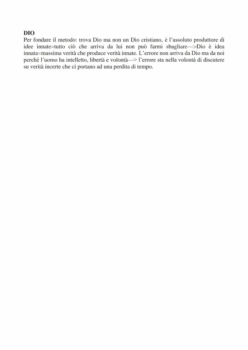CARTESIO
Cartesio fu un uomo del 1600,costruì il concetto di mente e inconsciamente diede l'idea
di IO come persona. Era un ragazzo francese