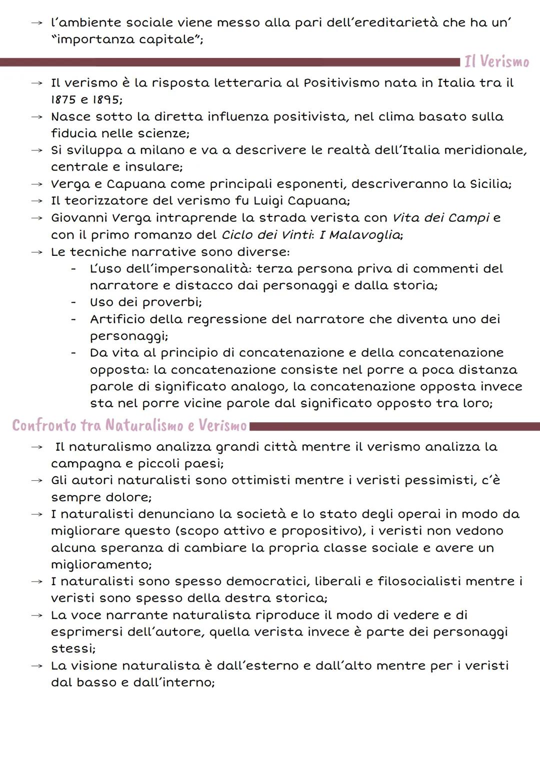 # ITALIANO

# Naturalismo e Verismo

Data:
15/02/2022

Il Naturalismo

Il Naturalismo letterario è il movimento che nasce e si afferma in Fr