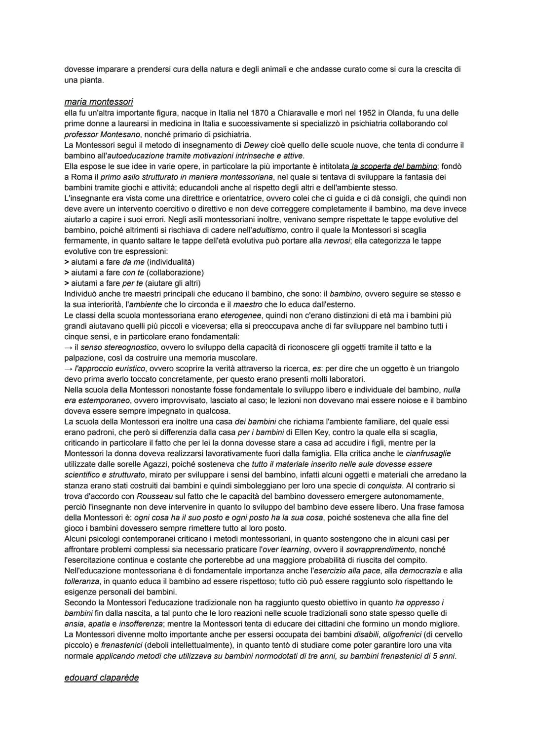 PEDAGOGIA L'EDUCAZIONE NEL SECONDO 800
l'Europa nella seconda metà dell'800' era dominata dal positivismo, una corrente culturale e filosofi