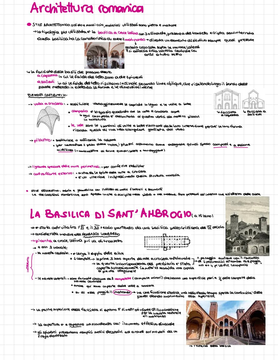ARTE ARCHITETTURA ROMANICA
L'architettura romanica è lo stile del creare proprio dell'arte romanica, che si diffuse in
Europa nell'XI e XII 